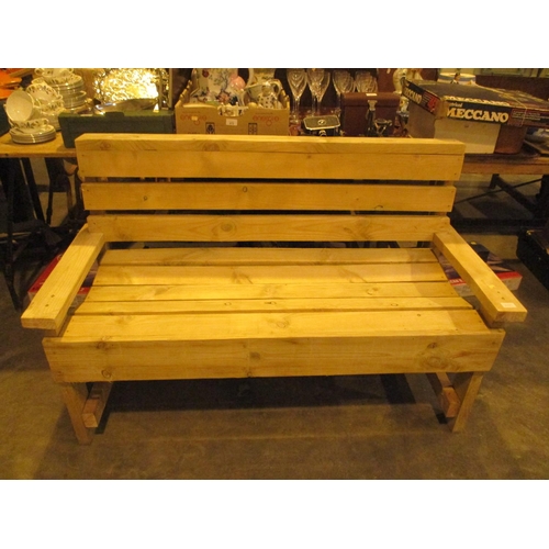 745 - Wooden Garden Bench