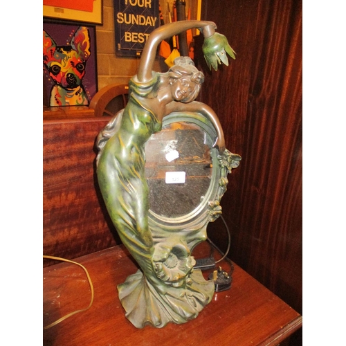 125 - Art Nouveau Style Lamp