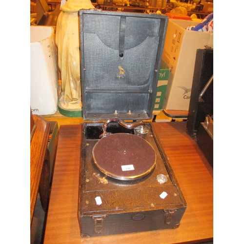 129 - Portable Gramophone