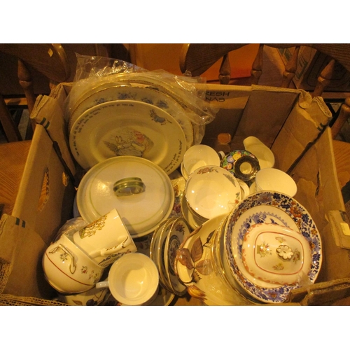 140 - Box of Mixed Ceramics