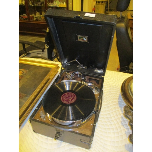 154 - HMV Portable Gramophone