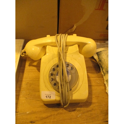 172 - Cream Dial Telephone