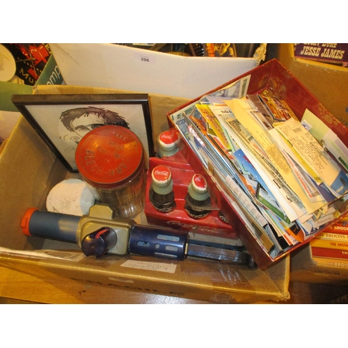 207 - Coca-Cola Box, Beech-Nut Jar, ETC (Concert Tickets WITHDRAWN FROM LOT)