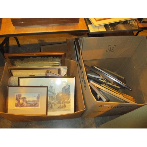 231 - Two Boxes of Pictures etc