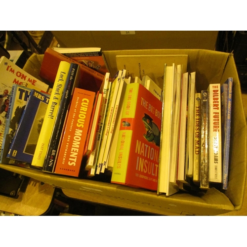 32 - Box of Mad Books etc