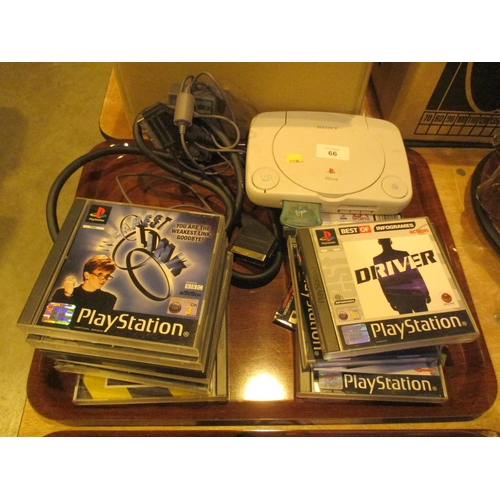 66 - Sony PS One and Games