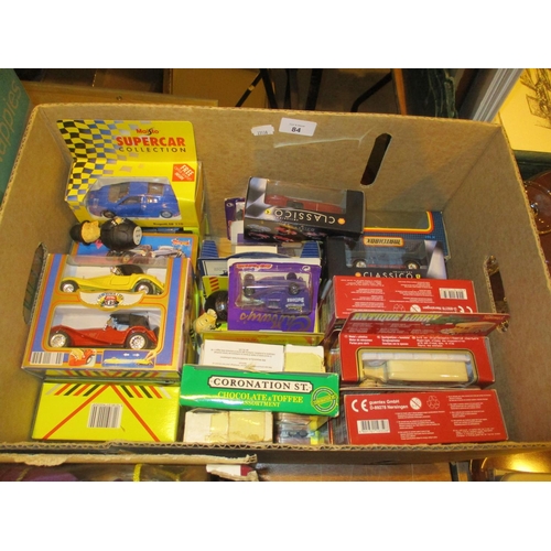 84 - Box of Maisto, Matchbox and Other Vehicles