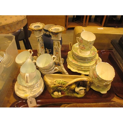 268 - Royal Albert Festival 14 Piece Coffee Set and Other Ceramics