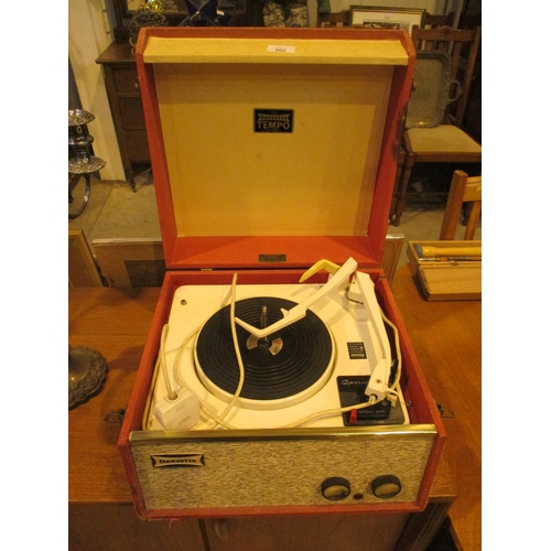 302 - Dansette Record Player