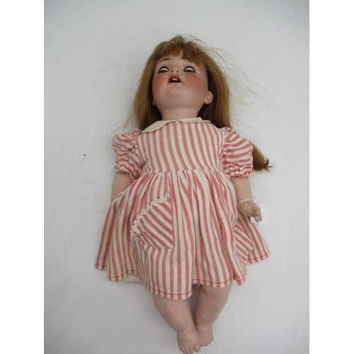 505 - German Bisque Head Doll, 262/28