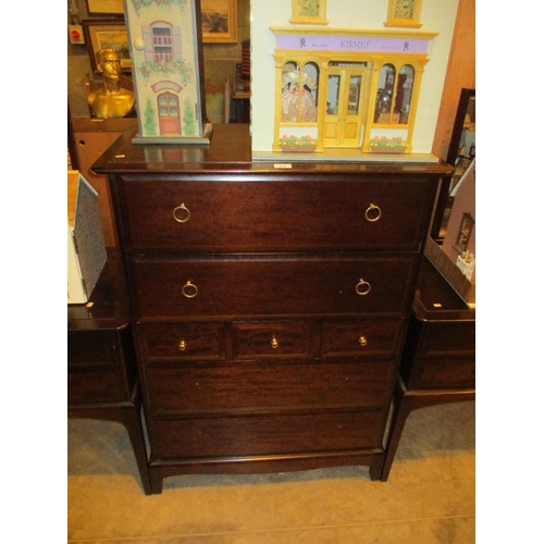 639 - Stag Minstrel Chest of 7 Drawers, 82cm