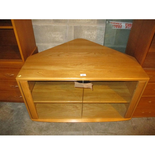 653 - Ercol Corner TV Unit