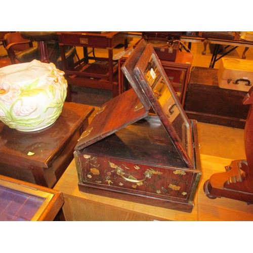 309 - Chinese Mother of Pearl Inlaid Vanity Box