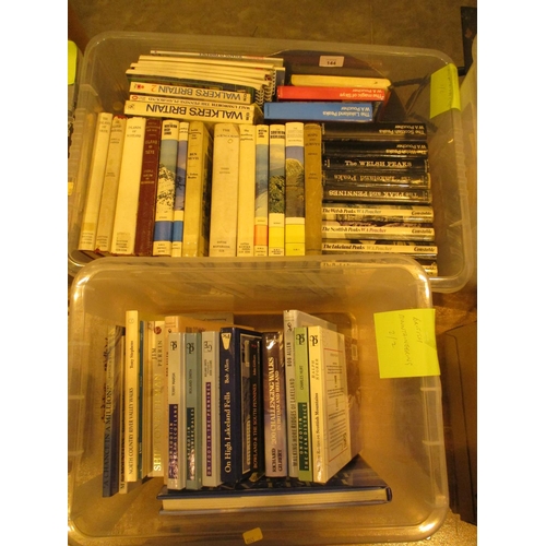 144 - Two Boxes of British Mountaineering Books