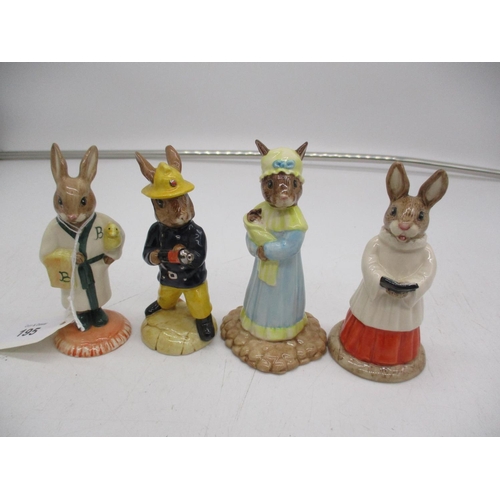 195 - Royal Doulton Bunnykins DB148 1994, DB 75 1988, DB223 2000 (limited edition 955 of 2500)