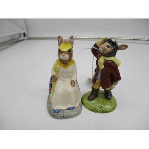 197 - Royal Doulton Bunnykins DB 219 2000 (limited edition 980 of 2500), DB 199 1999 (limited edition 3400... 