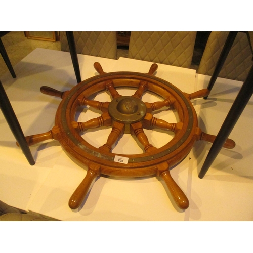 208 - Ships Wheel