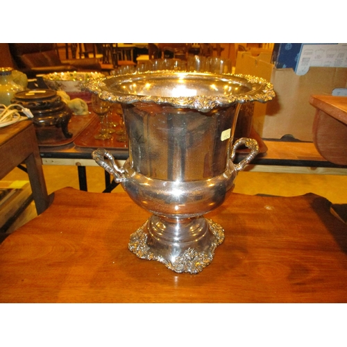 215 - Baroque by Wallace Silver Plated Wine Cooler