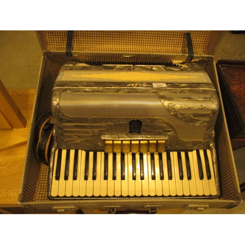 217 - Orfeo Accordion with Case