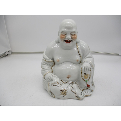 226 - Chinese Porcelain Buddha Figure, 24cm