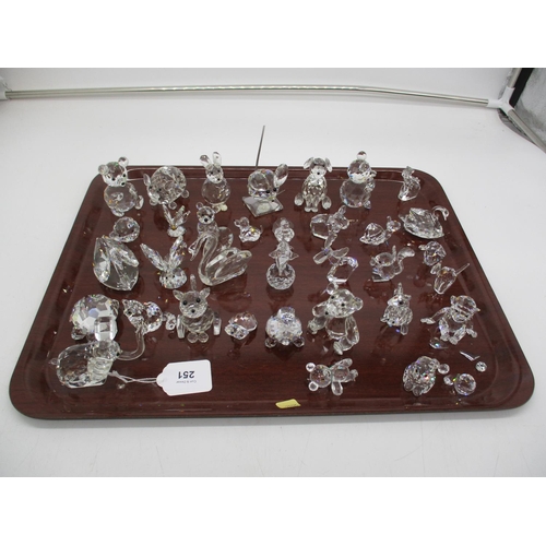 251 - Collection of Swarovski Crystal Ornaments