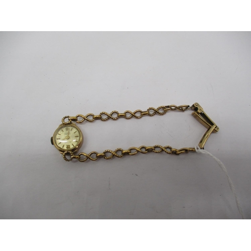 269 - Ladies 9ct Gold Bracelet Watch, 11.5g