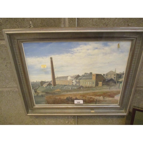 A. Muir, Oil Painting, Halleys Mill Dundee, 29x39cm
