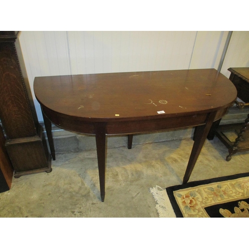 453 - 19th Century Mahogany Side Table, 140cm