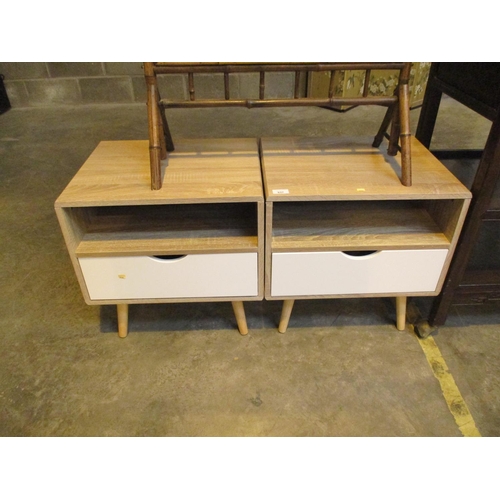 537 - Pair of Modern Bedside Tables