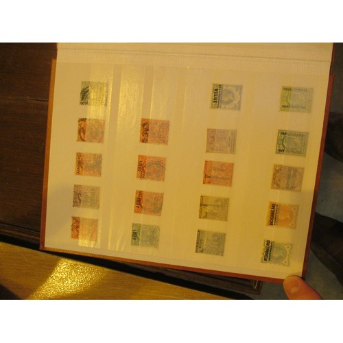 190 - Small Stock Book of Mint and Used GB and Commonwealth Stamps, includes 29 Q.V./KEVII 