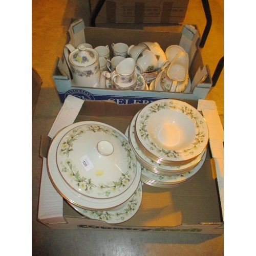 100 - Royal Doulton Dinner Service and Paragon Coffee Set etc