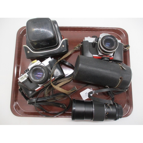 11 - Praktica TL3 and LTL Cameras and a Lens
