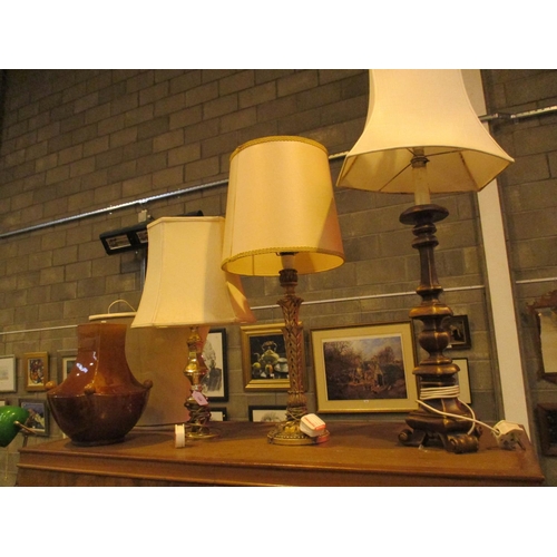 129 - Four Decorative Lamps