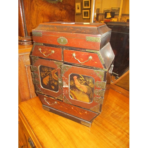 133 - Japanese Lacquer Table Cabinet