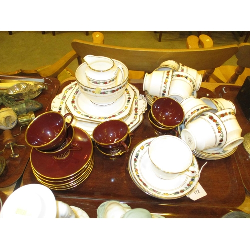 172 - Royal Stafford 26 Piece Tea Set and an Italian Coffee Set