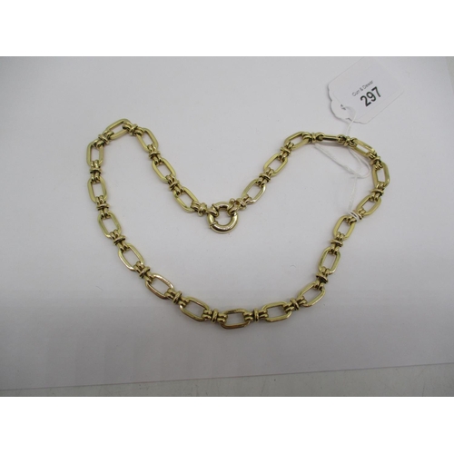 297 - 9K Gold Necklace, 25.5g