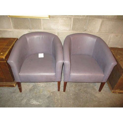 541 - Pair of Modern Tub Chairs