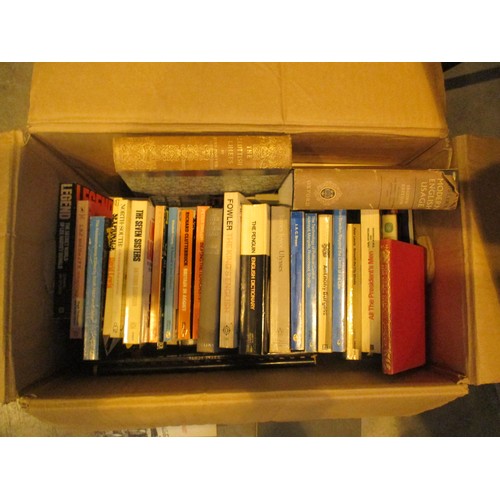 96 - Four Boxes of Books - Titanic, White Star Line etc