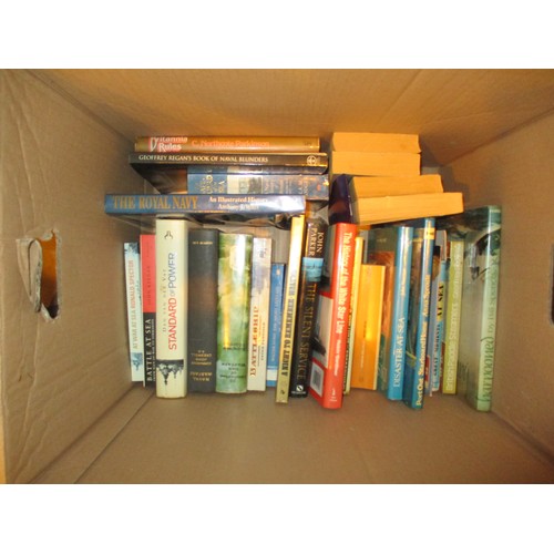 96 - Four Boxes of Books - Titanic, White Star Line etc