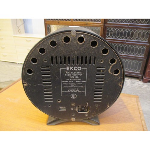 195 - EKCO Type A22 Bakelite Case Radio