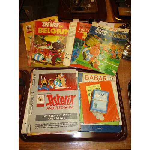 163 - Babar and Asterix Books