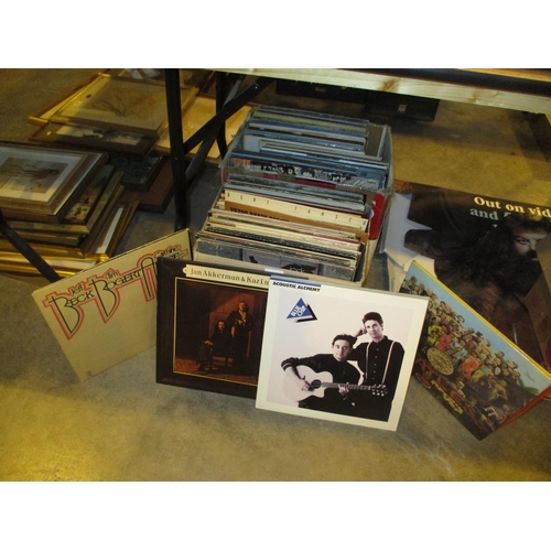 71 - Two Boxes of LPs including Eric Clapton, The Beatles