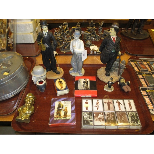 212 - Charlie Chaplin Figures and Collectables