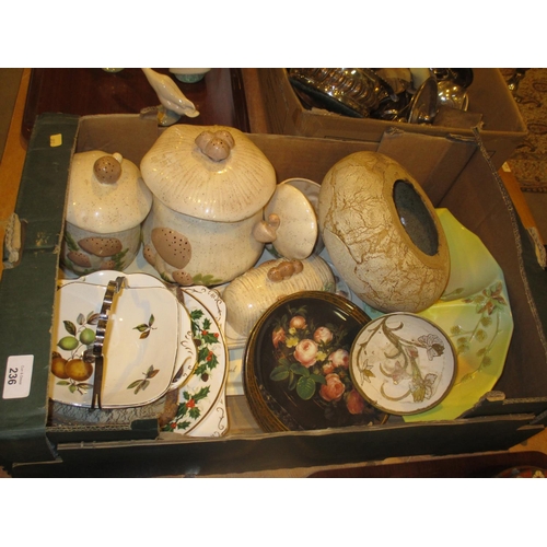 236 - Box of Decorative Ceramics etc