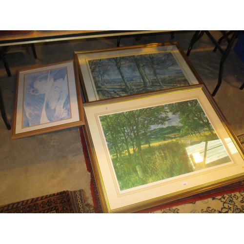 242 - Two James McIntosh Patrick Signed Prints and Another