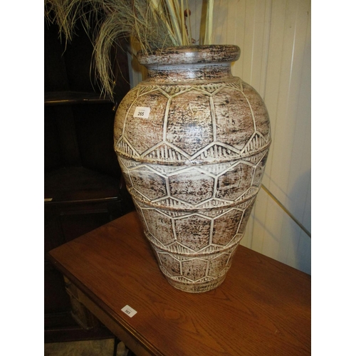 265 - Pottery Floor Vase, 61cm