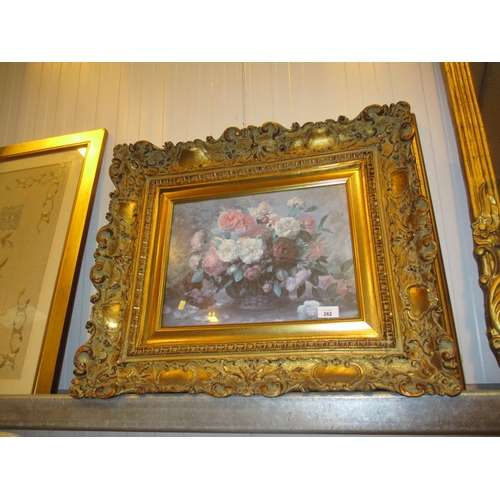 282 - Ornate Gilt Frame Print