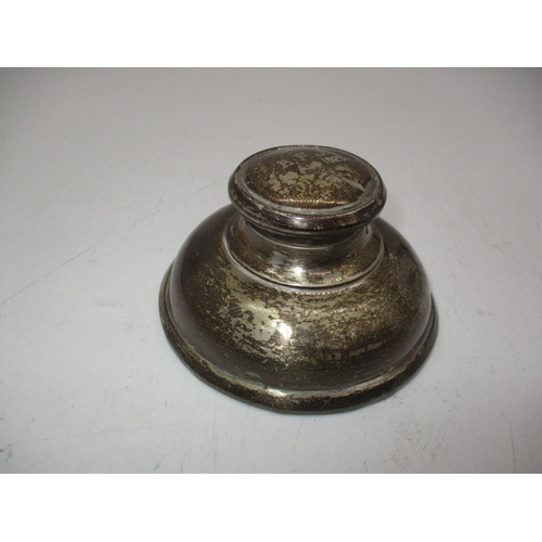 301 - Silver 1925  Presentation Capstan Inkwell