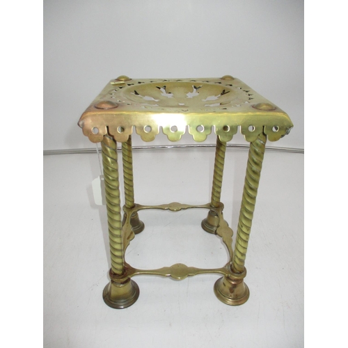 325 - Victorian Brass Trivet