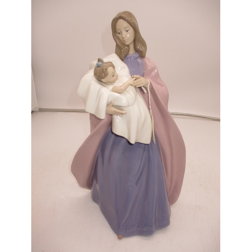 333 - Nao Christening Figure Group, 33cm